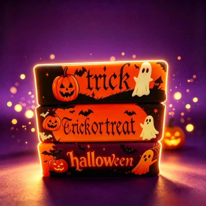 Halloween Special Edition Squishy Soap Anti-Stress Toy Simulated Butter Stress-Relieving Fidget Squishy Ball Relaxing Gift Party view 5