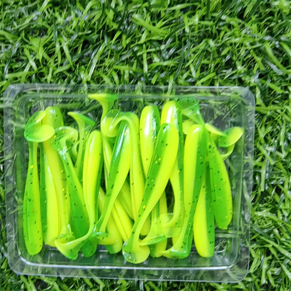 Mukun Mini Soft Angel köder, Kunst köder, Tackle Wurm, Wobbler, kleines Tackle, Karpfen, 3,5 cm/0,35g, 4cm/0,45g, 5cm/1g, 20 Stück – Detail 12