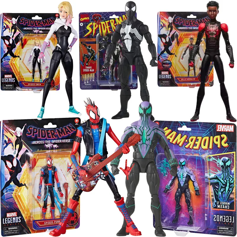 

Хасбро Спайдер-Мэн 2099: Хоби Браун, Майлз Моралес, Эшли Джонсон, Питер Паркер, Веном, Кравен Охотник ‌ Игровые фигурки и подарки