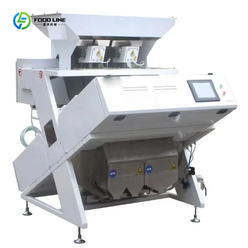 Small Coffee Bean Cocoa Color Sorting Machine Optical Sorter for Grain Seed Nut Processing Custom