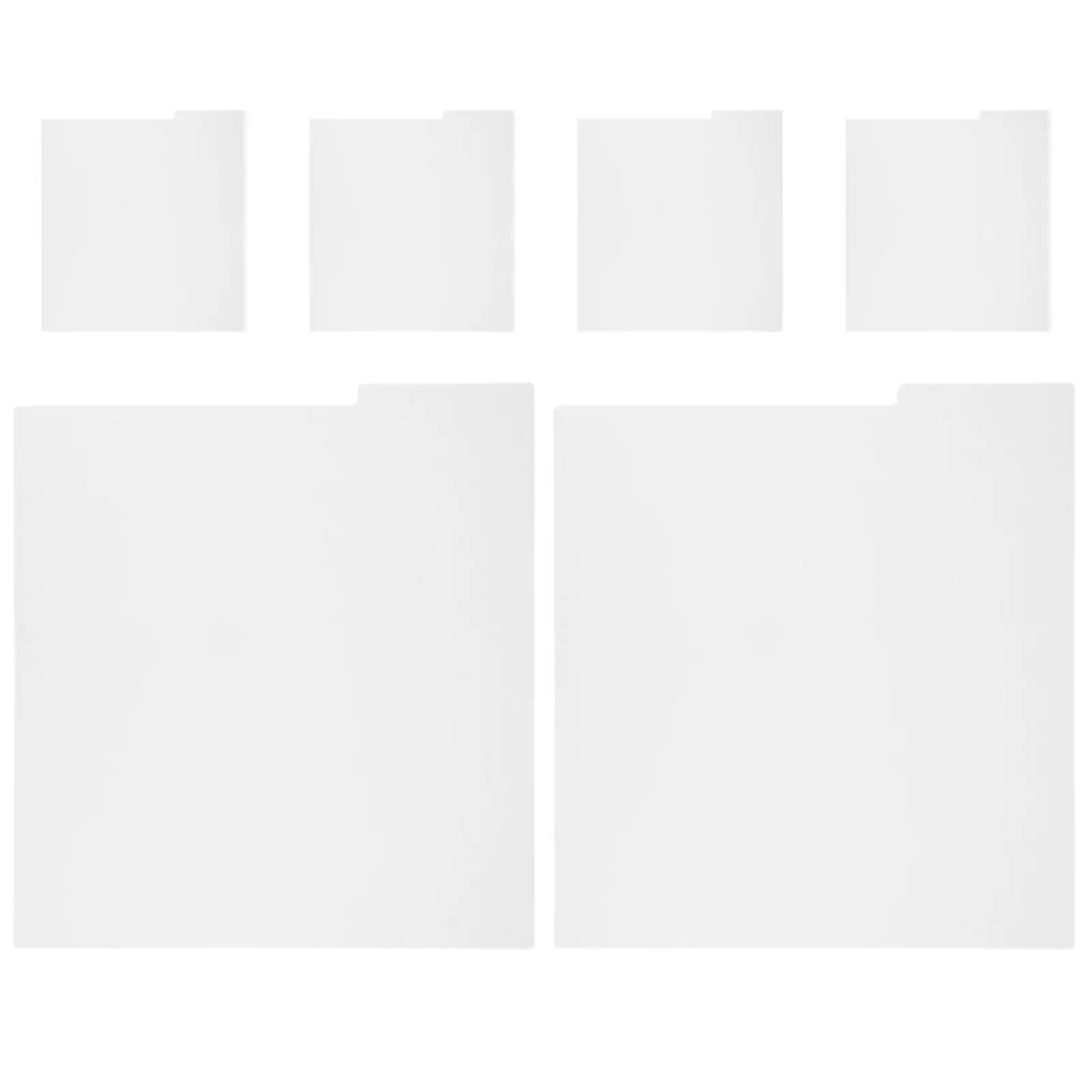 

Набор из 6 разделительных карточек для виниловых пластинок с возможностью записи, органайзер для хранения альбомов, разделители для виниловых полок, эстетичные разделители для комиксов