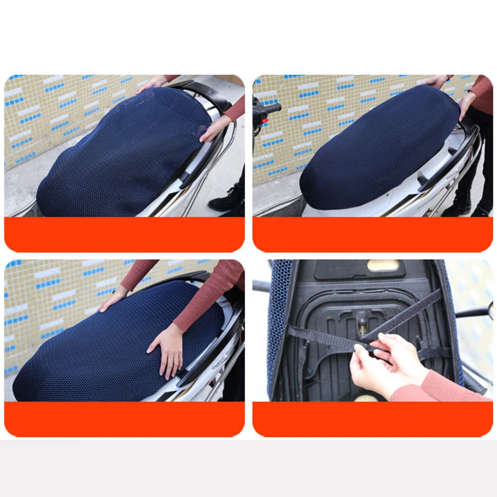 

Sunscreen Seat Cushion Cover Waterproof Motorcycle Outdoor Saddle Material for Bike Protector Protection