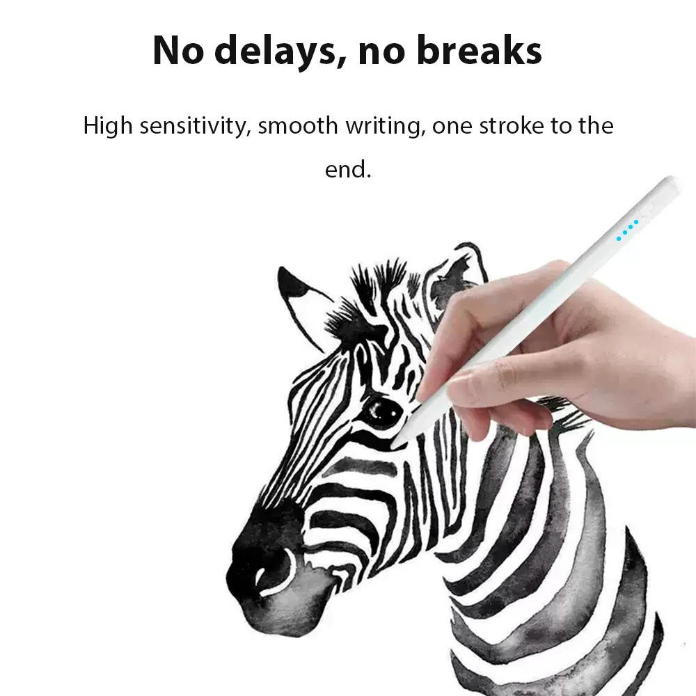 قلم عالمي لنظام Android Ios Windows Ipad Pencil مع ملحق لوحي الامتزاز المغناطيسي لهواوي Xiaomi Samsung Pencil