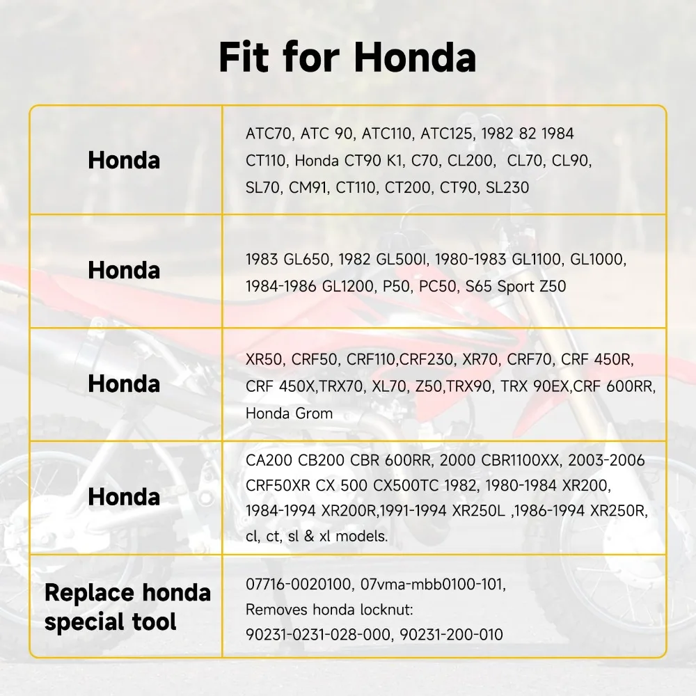 أسود دراجة نارية الجوز أداة إزالة الصواميل 20 مللي متر/24 مللي متر دائم مخلب قفل وجع المحمولة برأسين الجوز كم لمعظم الدراجات النارية #5