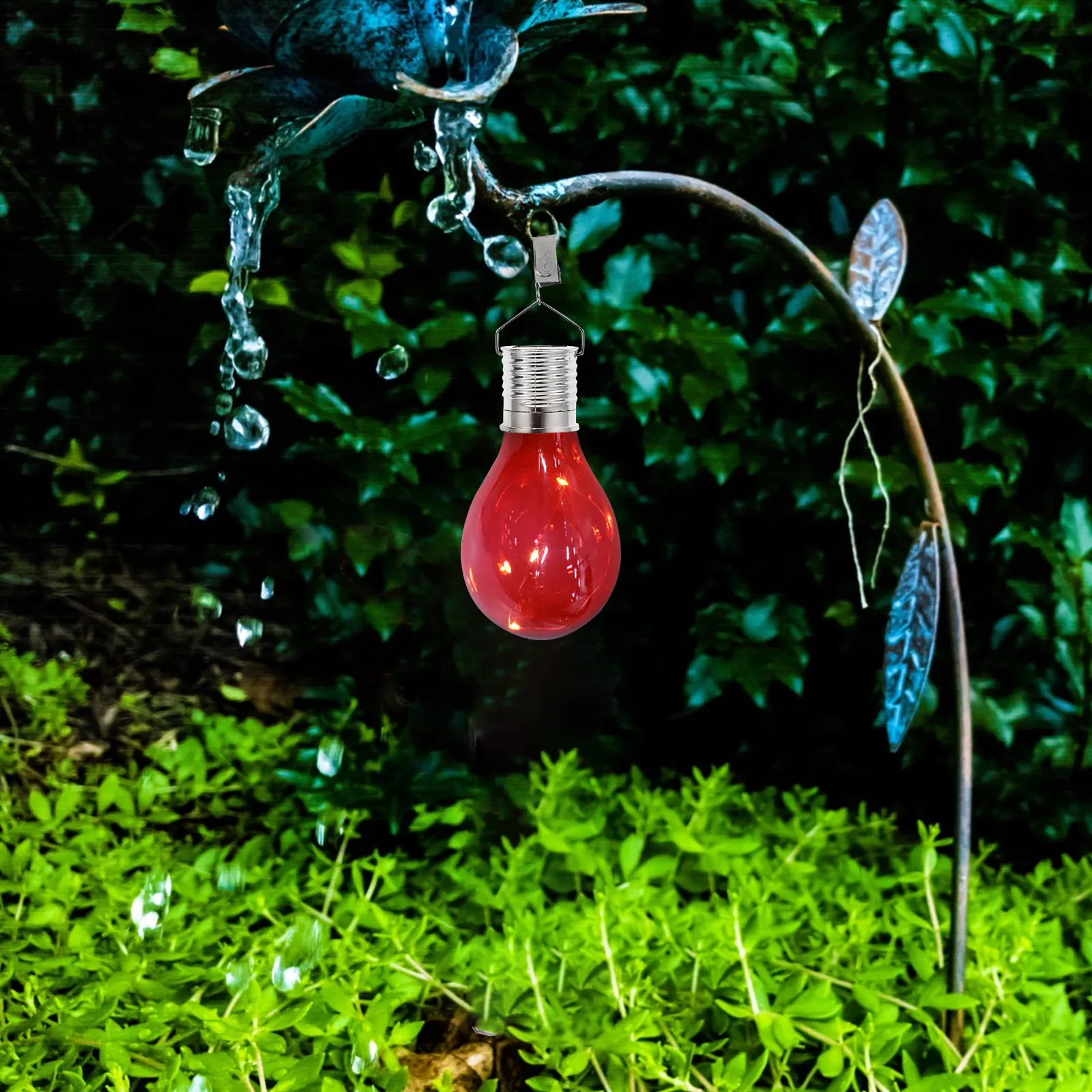 Solar Outdoor Hanging Lamp for Garden, Patio, Camping – Weatherproof LED Light