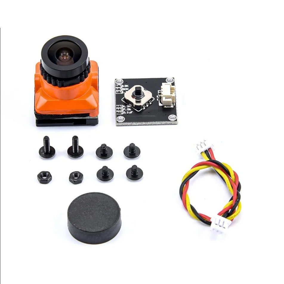 1/3 Cmos 1500tvl Mini Fpv Camera 2.1mm Lens Voltage 5v-30v Pal / Ntsc With Osd Internal Adjustable For Rc Fpv Racing Drone