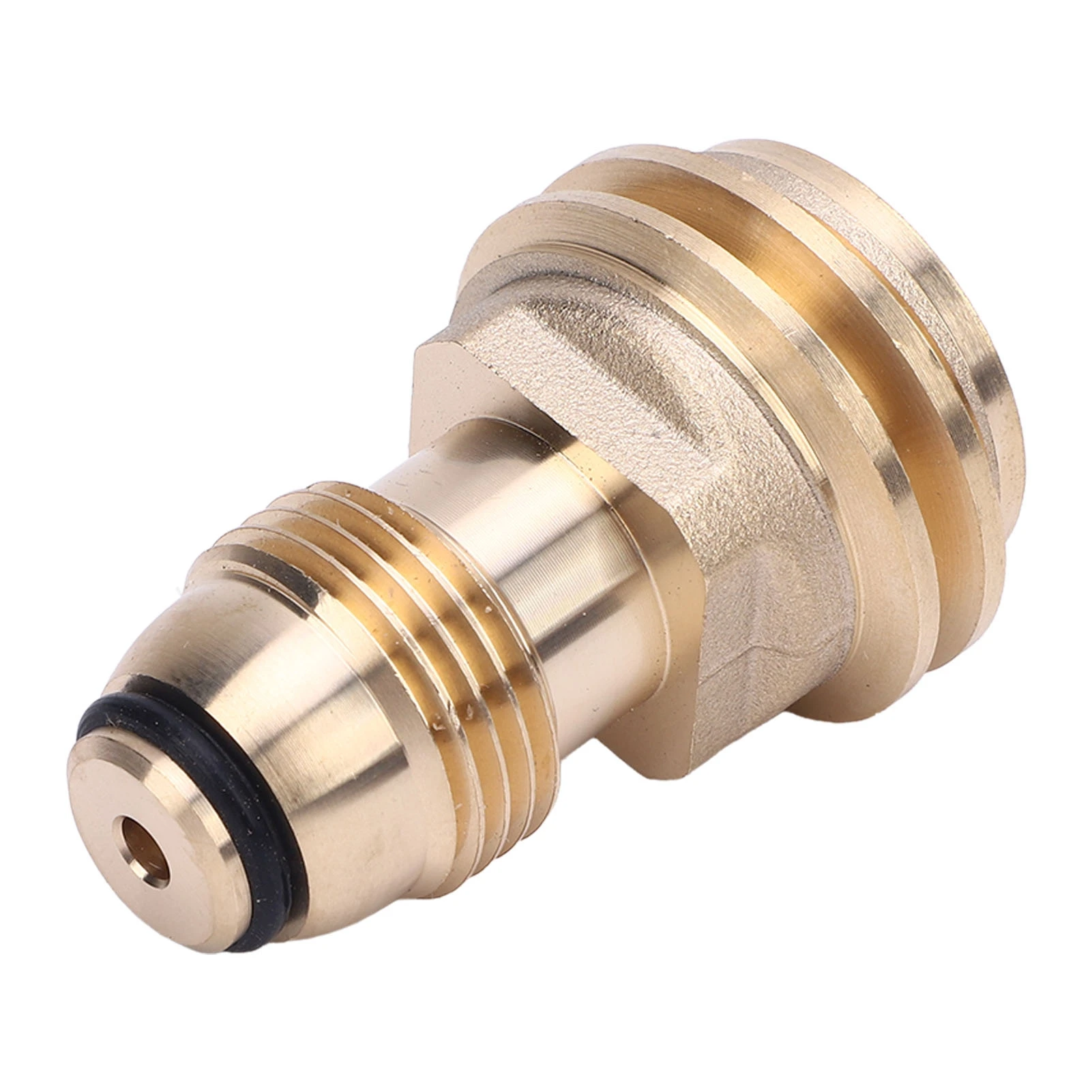 POL zu QCC1 Tankadapter: Konvertiert POL LP-Tank zu QCC1 Typ1 Schläuchen und Reglern für Wohnmobile, Vans und Anhänger – Detail 4