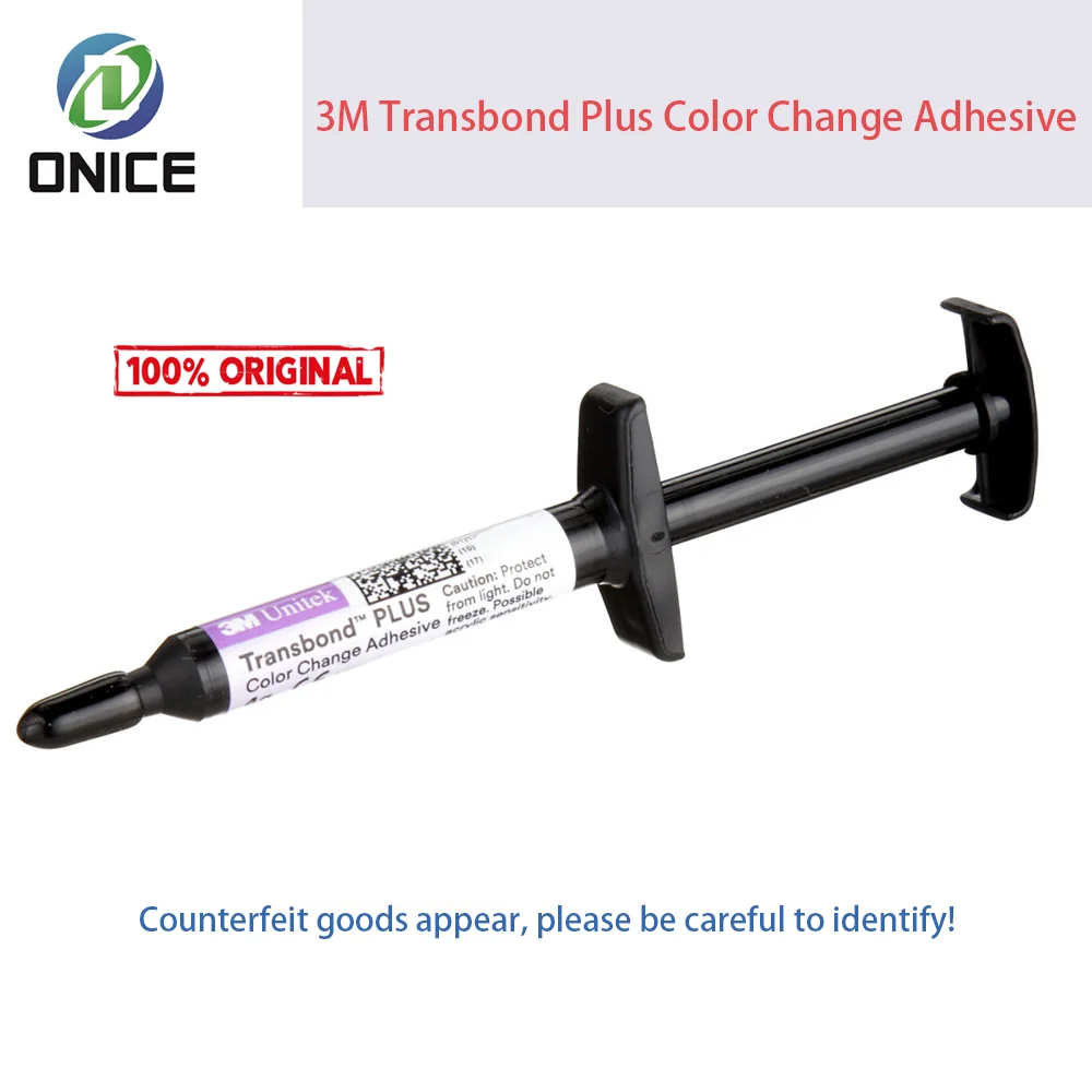 

2pcs 3M UNITEK Transbond PLUS Colour Change Adhesive 712-103 Original Dental Light Cure Ortho Bonding System