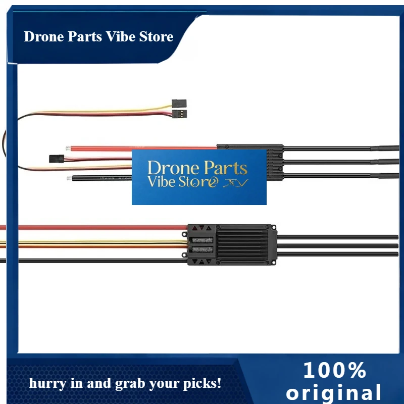 

Drone Parts 1pcs New Original Hobbywing Skywalker HV 130A/160A ESC, 32bit OPTO V2 Brushless Speed Controller For 60-67inch 3D Fi