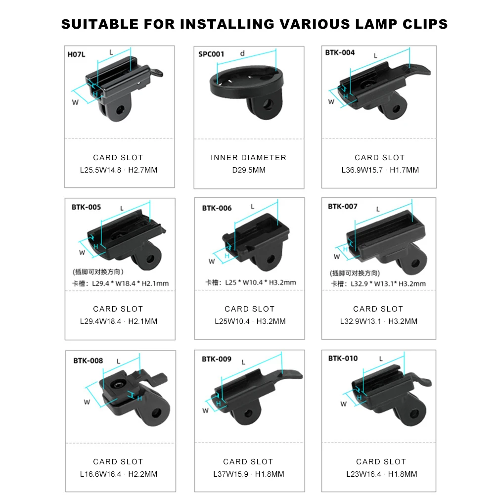 Adjustable Camera Stand Sport Camera Lamp Mount Stand Bicycle Front Light Holder Bike Flashlight Mount Holder for Brompton GoPro