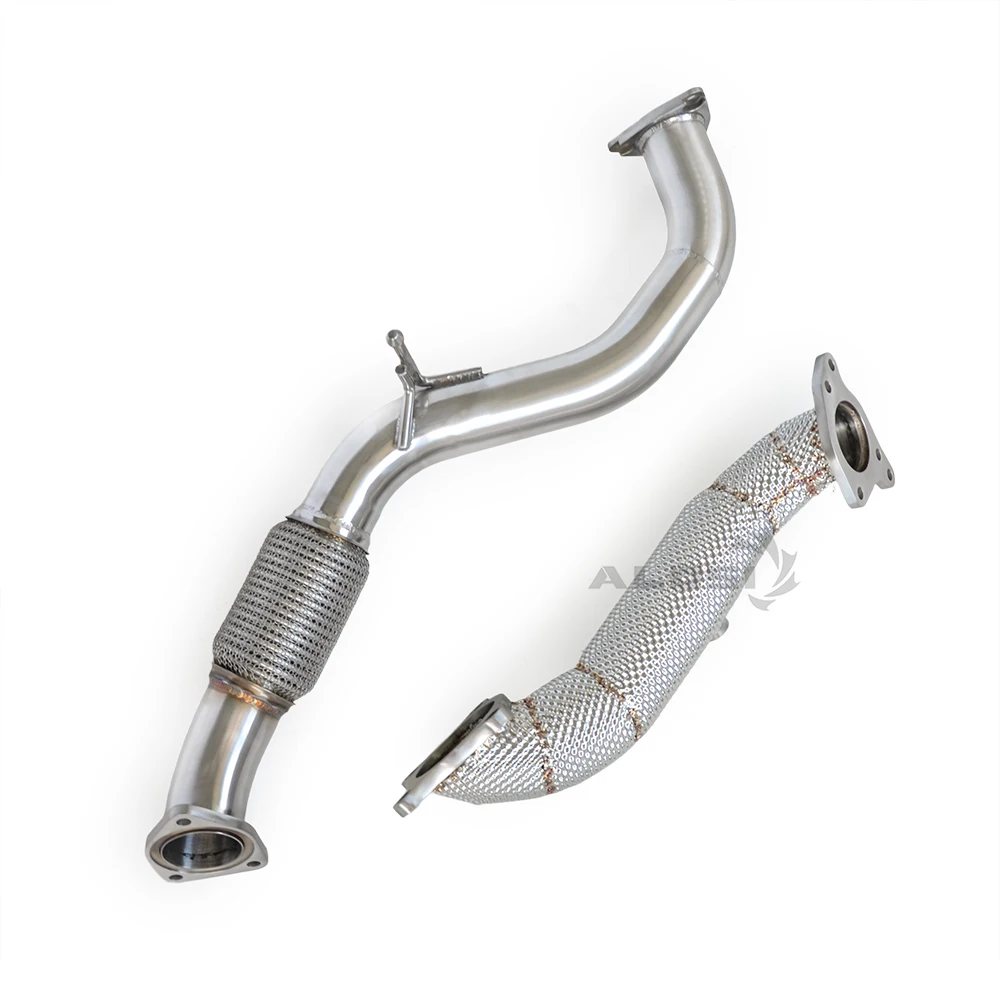 لهوندا سيفيك الجيل العاشر 1.5T 2016-2019 مع ماسورة العادم المعزولة ومصدر العادم عالي الأداء #3