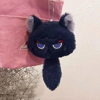 Genshin Impact Plush Scaramouche Wanderer Cat Kaveh Xiao Al Haitham Anime Cosplay Pendant Keychain Stuffed Doll Ornament Gift