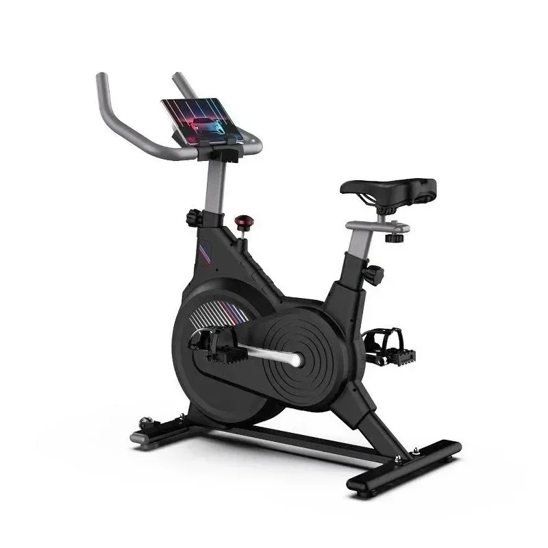 Black and White Exercise Bikes for Weight Loss, Quiet Magnetic Resistance Home Gym Exercise Bikes 2