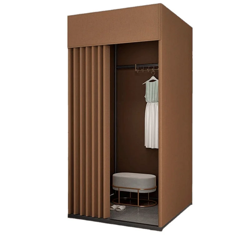 Clothing store floor-to-ceiling portable foldable simple changing room syj changing room