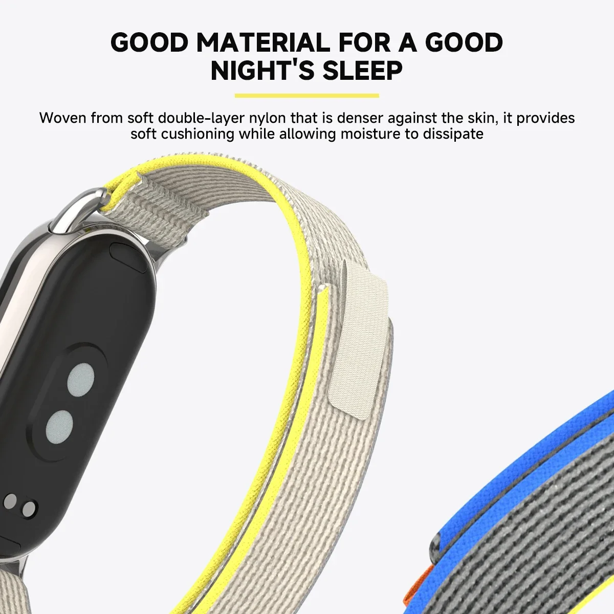 Elastic Nylon Strap Band for Xiaomi Mi 9 8 Band Sport  Adjustable Bracelet Strap Correa for Xiaomi Mi Band 9 8 Smart Accessories