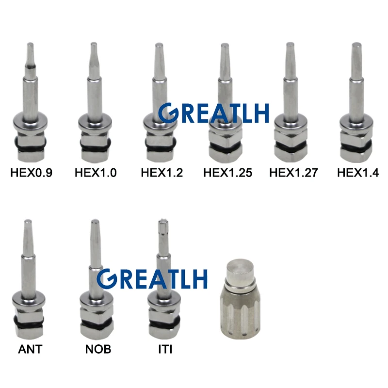 GREATLH Dental Torque Wrench Tools Dental Implant Torque Wrench Screwdriver Prosthetic Kit Stainless Steel Material Dental Tools - Image 5