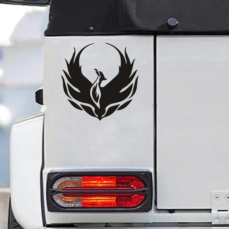 n Phoenix God Bird Decal PVC Car Motorcycle Bumper and Rear Window Decorative Sticker