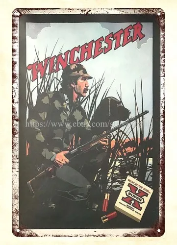 

Металлическая жестяная табличка Wter 1981 Duck Hunter с художественными принтами для улицы, продается онлайн