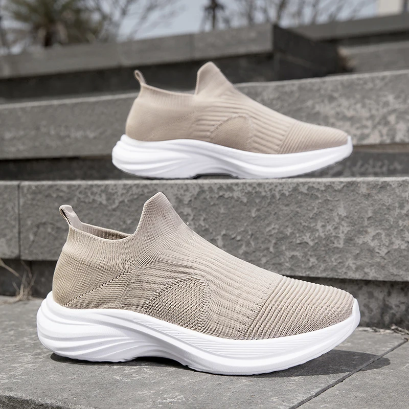 حذاء رجالي أحذية رياضية تنفس شبكة الانزلاق على احذية الجري في الهواء الطلق عدم الانزلاق زوجين الركض التدريب المشي لمسافات طويلة أحذية رياضية