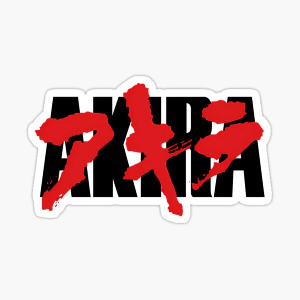Akira  Sticker for Laptop Decor Bedroom Car Cute Cartoon Art Fashionable Public Suitcase