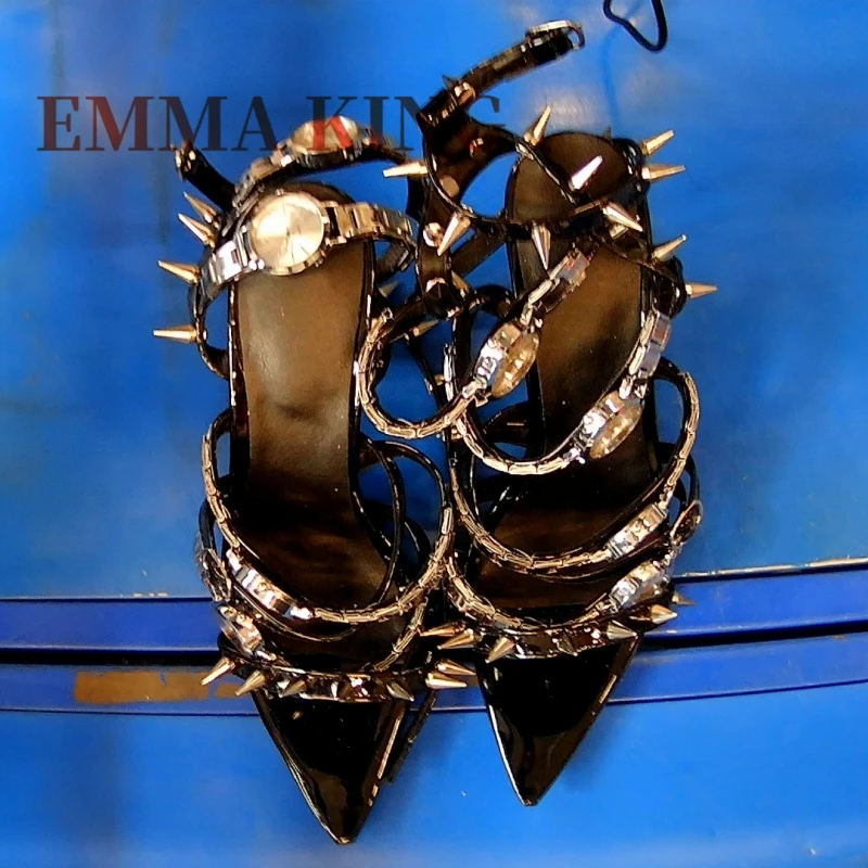 Sandal Stiletto Ujung Runcing  - Leather Watch Strap ulasan dan harga