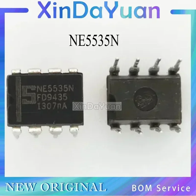 5 pcs  NE5535N  DIP-8  Double High Voltage Swing Rate Operational Amplifier