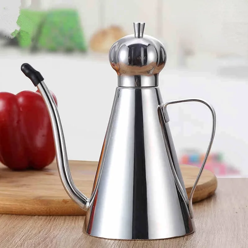 

Condiment Storage Container Stainless Steel Olive Oil Vinegar Dispenser Seasoning Condiment Bottles Kitchen Accessories