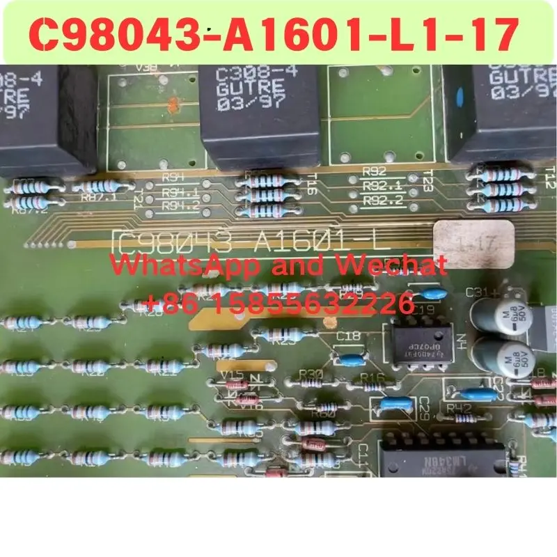 

Used C98043-A1601-L1-17 DC speed regulator circuit board Functional test OK Fast delivery