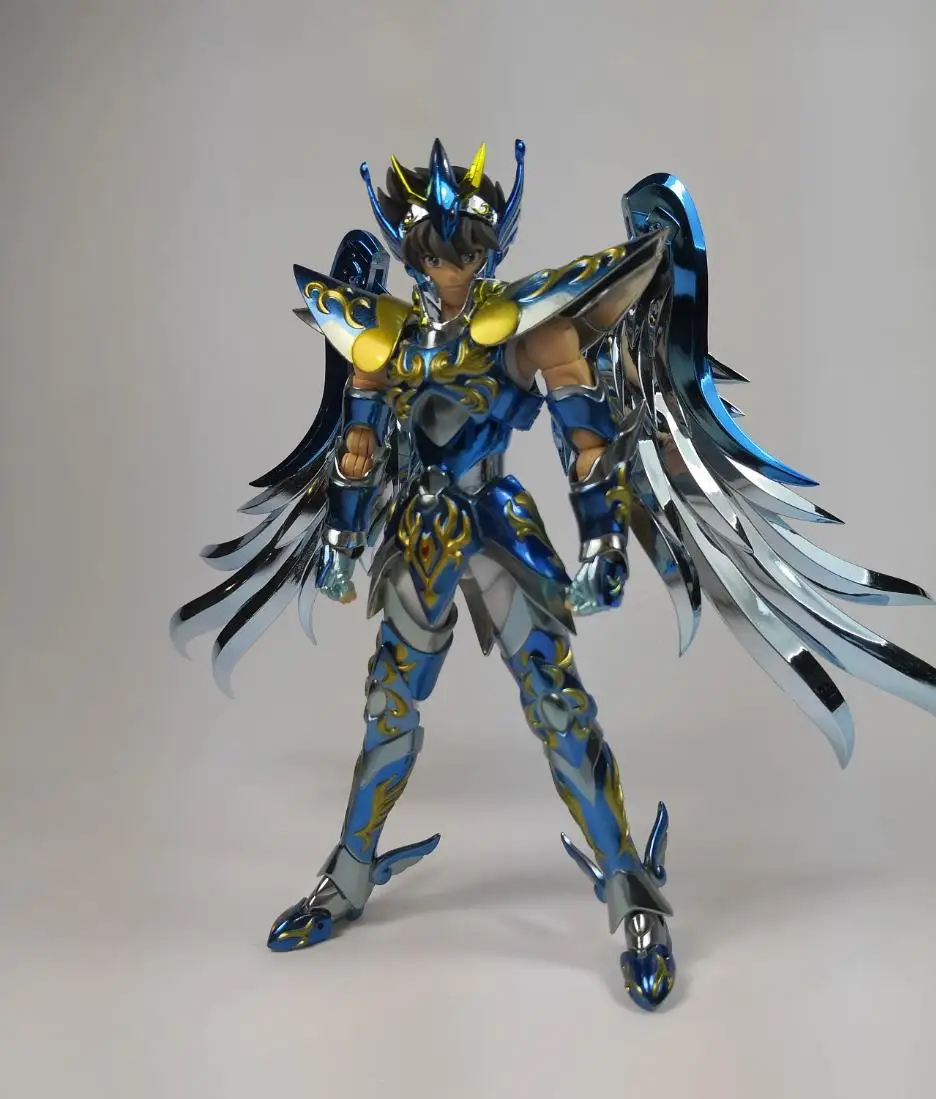 Great Toys Gt Ex Bronze Pegasus Seiya God V4 10th Anniversary Metal Armor Action Figure Model