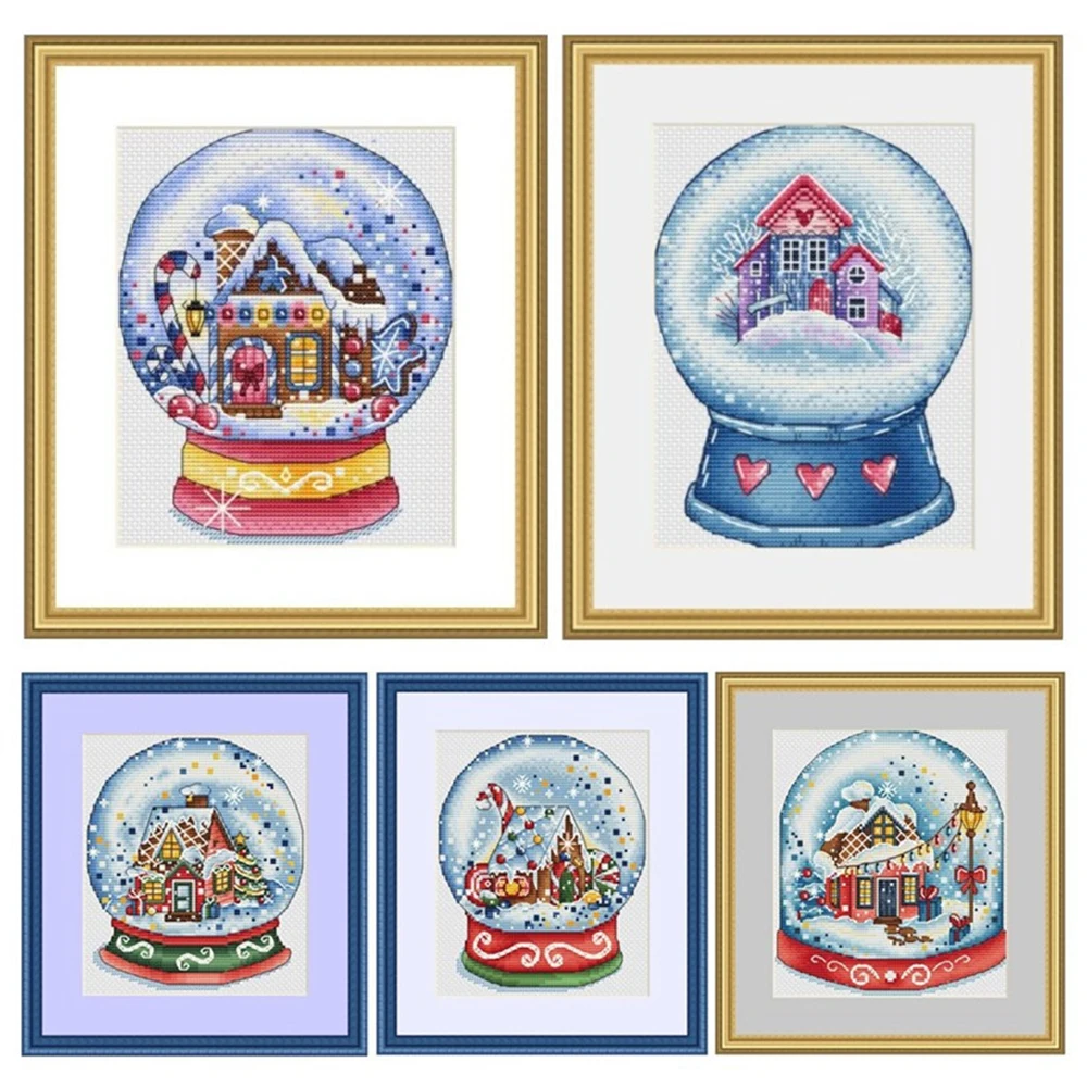 

ZZ5043 For Needlework Kit NOT PRINTED Cross stich Painting Set Cross Stitch Kits Cross-stitch Embroidery Set Stitch Kits Cross