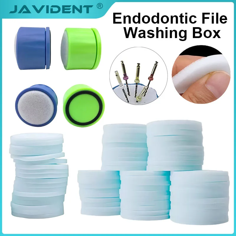 Dental Root Canal Cleaning Station, Root Canal Base Sponge Holder, High-Temperature Sterilization, Dental Materials