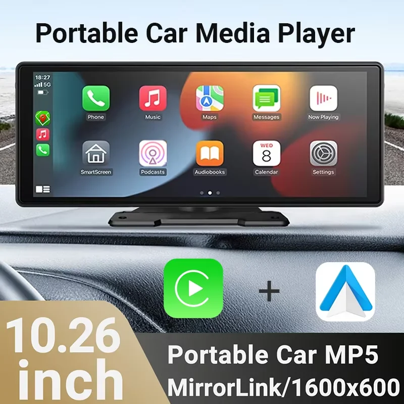 

10.26 inch Smart large screen system Carplay /Android Auto High Definition Portable Car MP5 BT Touch Srceen for Apple Or Android