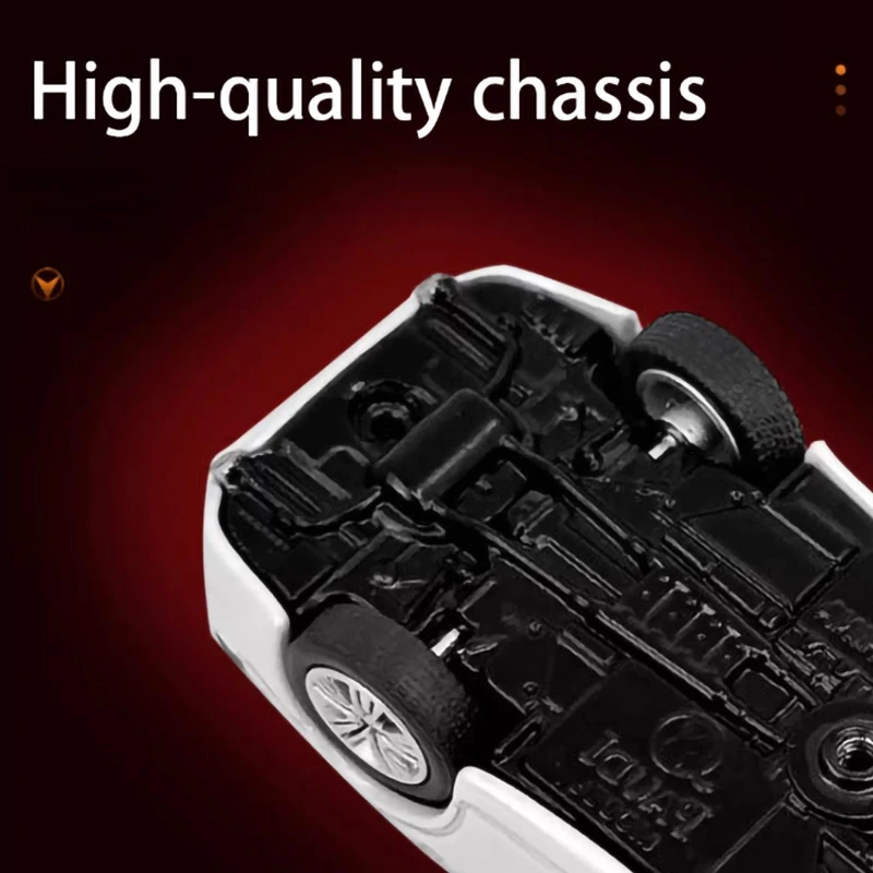 PAUDI MODELO Diecast 1:64 escala INFINITI Q50S coche en miniatura de aleación decoración estática coleccionables juguetes de regalo