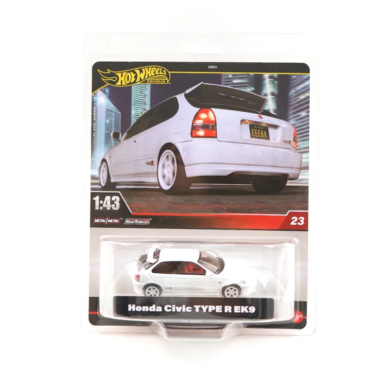 Hot Wheels Cars Jeep Wrangler 392 Rubicon Honda Civic TYPE R EK9 1/43 vehículos de juguete modelo fundido a presión de Metal HMD41