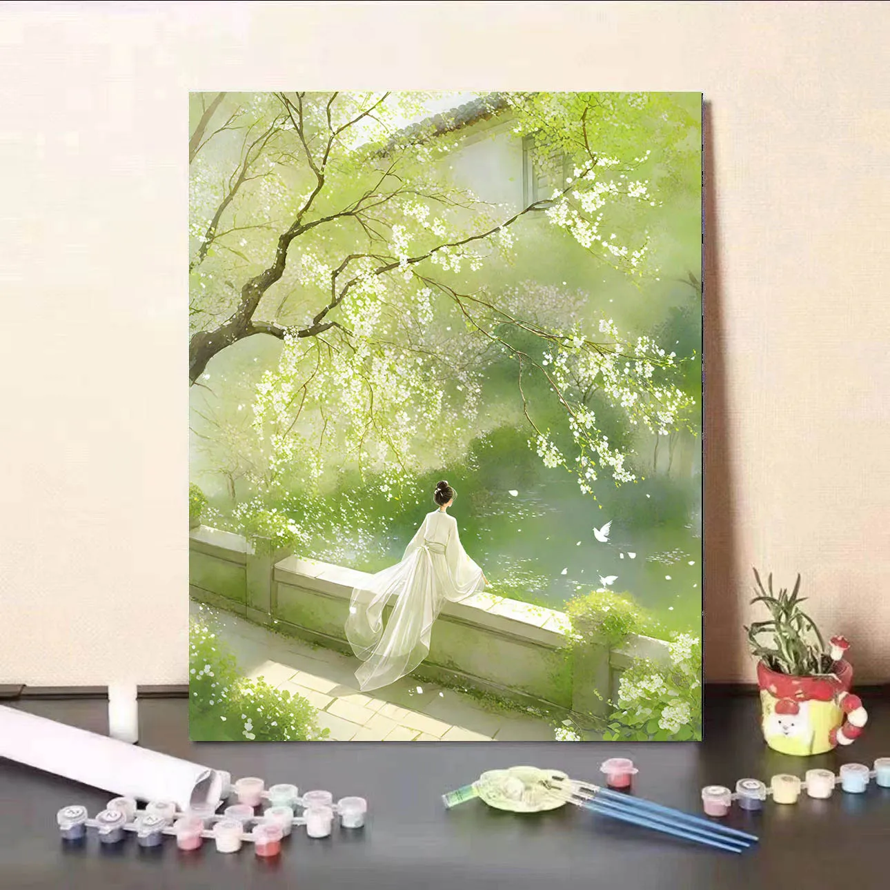 

4058031 Digital oil painting living room decorative painting sofa background wall hanging painting
