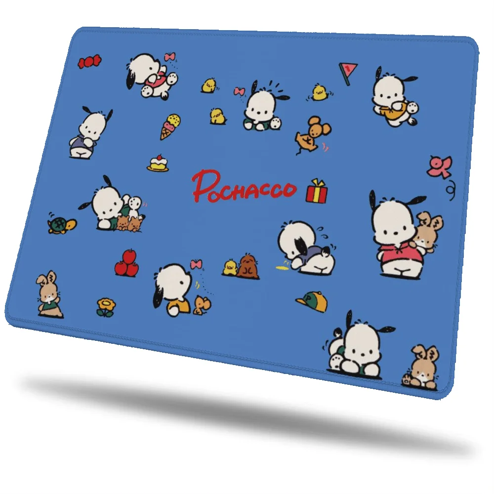 Mousepad Company Small Computer Accessories Pochacco Mouse Gamer Girl Desk Mat Mause Pad Game Mats Gaming Laptop Pc Anime Table