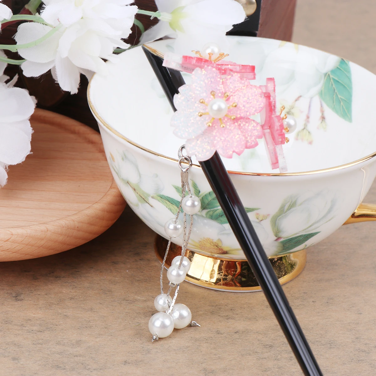 

Elegant Hair Vintage Design Women Hairpin Tassel Accessories for Tassel Hair Sticks Party Daily Use Retro Style