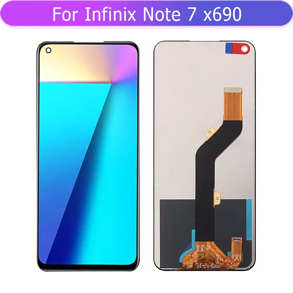 مراجعات شاشة LCD الكاملة لجهاز Infinix Note 7 X690: تجربة استبدال شاشة الهاتف المحمول
