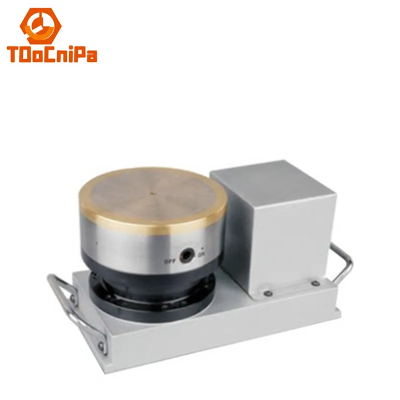 Precision fine-tuning rotating disk segmentless rotating suction cup end face grinding tool Non-segment rotary chuck magnetic ta