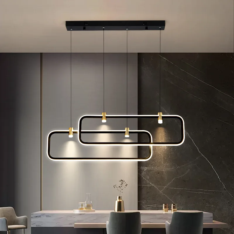 

SANDYHA Modern Elegant Pendant Lights Chandelier Stylish Home Decor Lighting Fixtures for Living Room Bedroom Dining Table