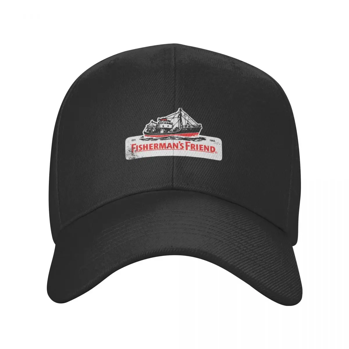 Friend Fishermans Baseball Cap black funny hat Mens Women's