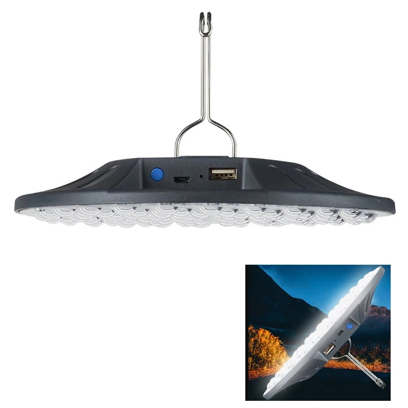 

Светильник для кемпинга, светильник для палатки, 200 Вт, перезаряжаемый светодиодный портативный фонарик 6000 мАч, светильник для рыбалки, уличное освещение для обслуживания работы