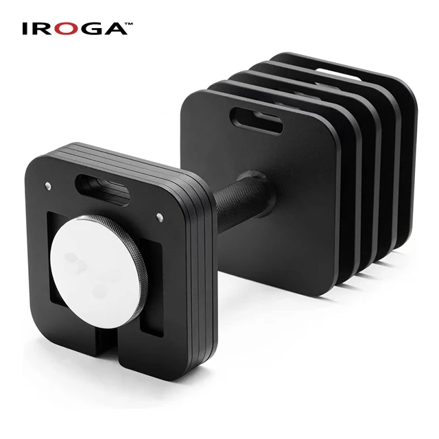Super Durable Multi-Function Quick Lock Square Adjustable Dumbbell Barbell Kettlebell With Detachable Plates