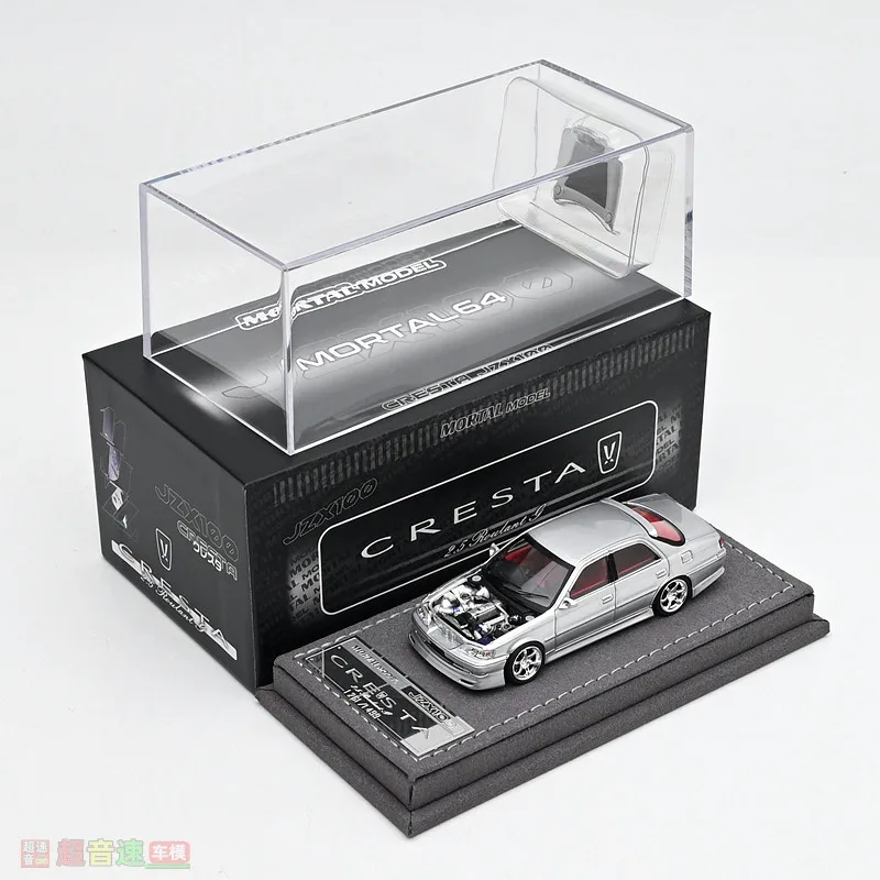モータル-1-64-cresta-mk5-x100-25-ルラン-シルバー-ホワイトゴールド-ダイキャストモデルカー