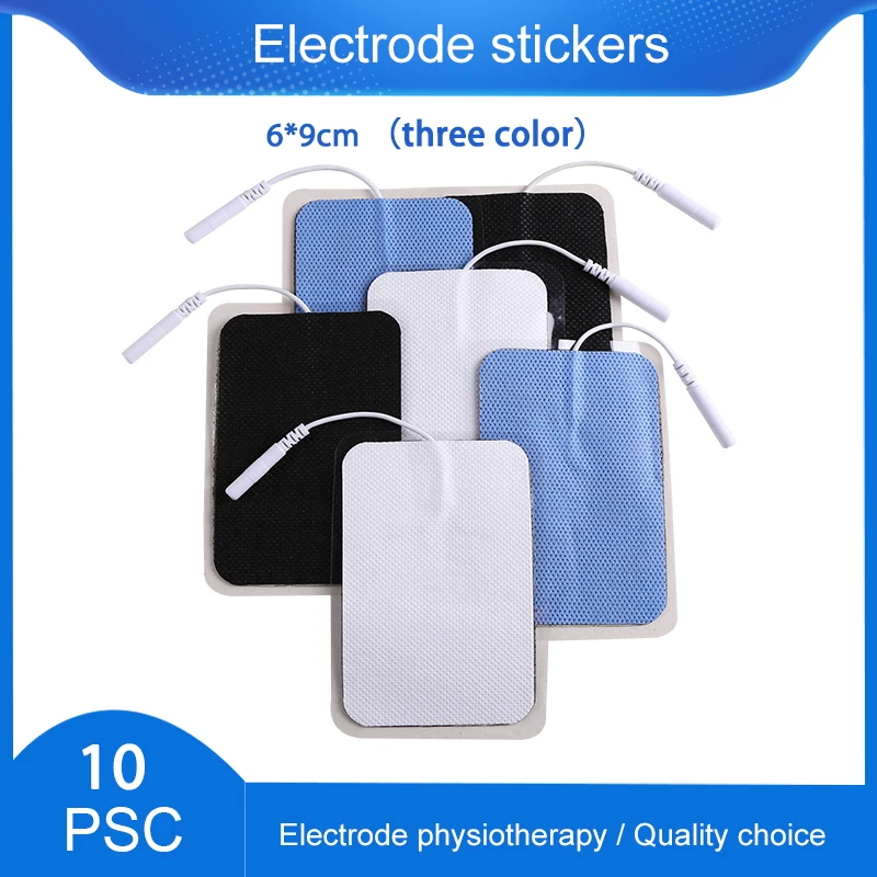 

TENS EMS Electrode Pads Gel Patch Electrode Pads Tens Electrodes Physiotherapy Machine 2mm Plug Nerve Muscle Stimulator