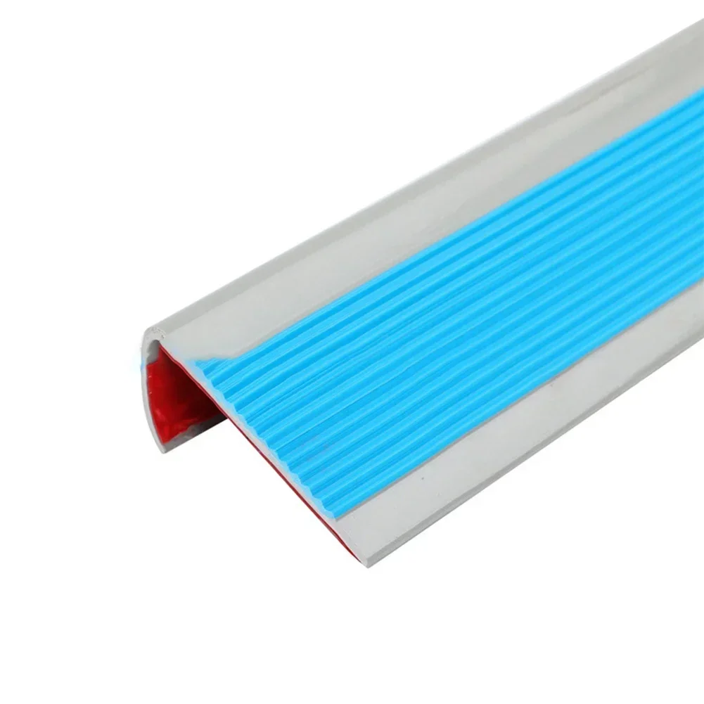 1pcs Stair Nosing Edging Strip Rubber Self-Adhesive For Enhanced Safety Easy Installation Stair Corner Protection Strip 50x25mm