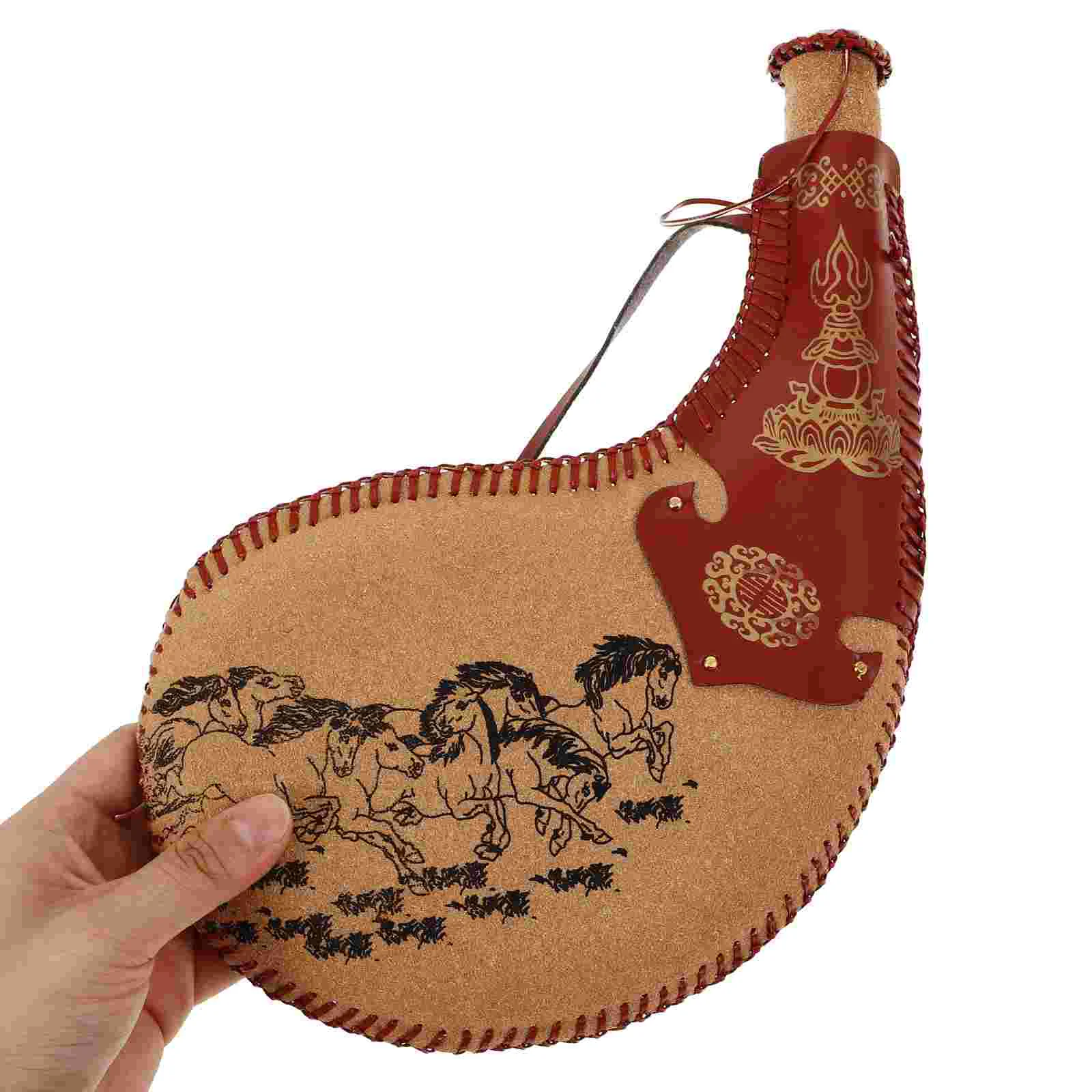 بوتا مقصف الحقيبة المحمولة المياه القديمة حقيبة زجاجة السفر التقليدي