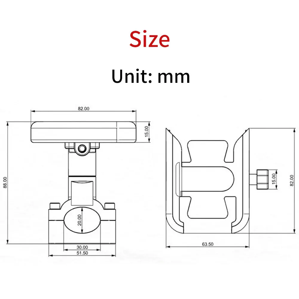 سبائك الألومنيوم دراجة نارية دراجة دراجة حامل هاتف المحمول للهواتف الذكية 4-7 بوصة GPS المقود جبل دراجة نارية الملحقات #5