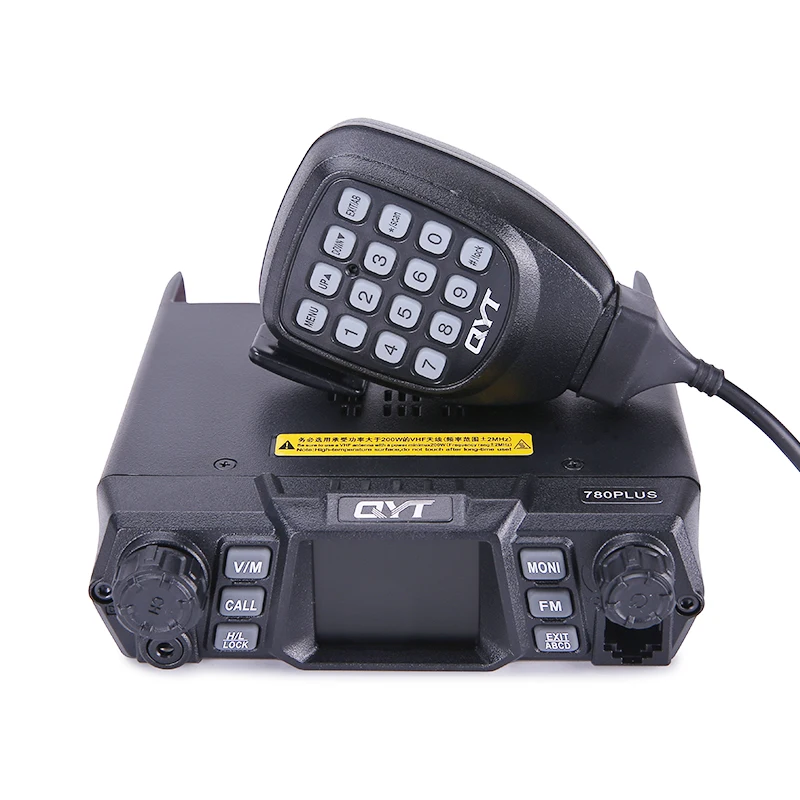 Long distance mobile radio QYT KT-780PLUS 100W Car Radio VHF136-174MHz KT780PLUS Walkie Talkie transceiver