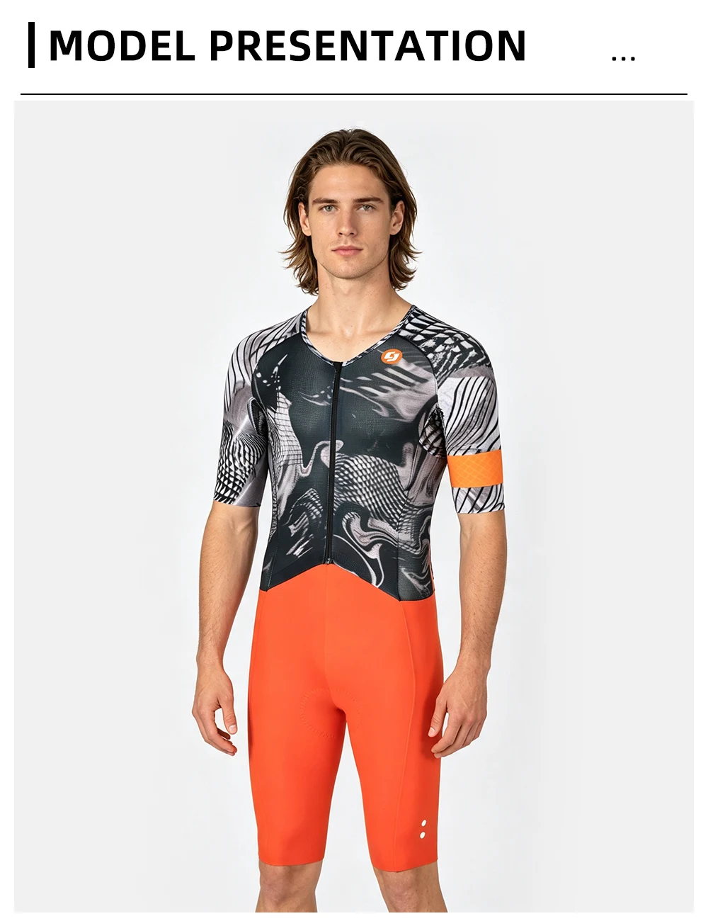 Cheji Herren Pro Team Aero Rennanzug – Detail 16